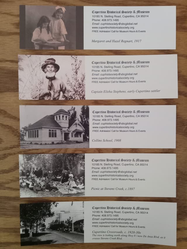 Assorted Historic Bookmarks