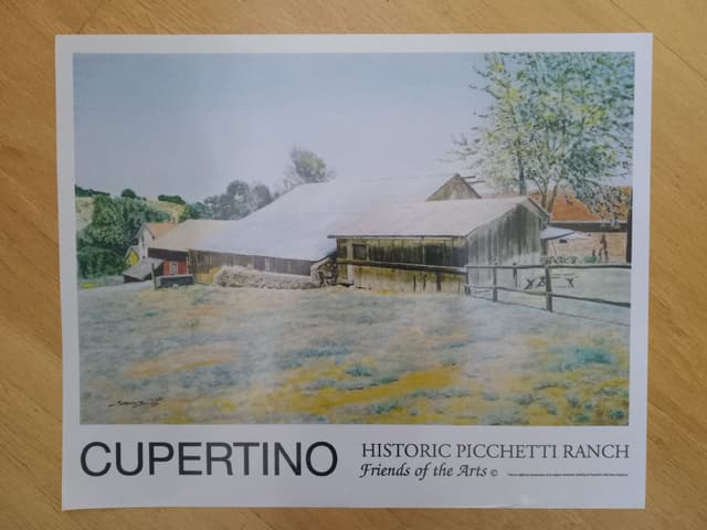 Historic Picchetti Ranch Poster